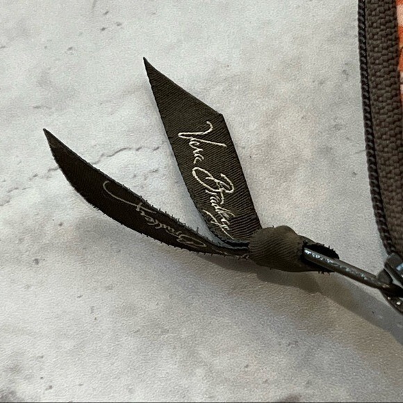 Vera Bradley Flower Shower All in One Carry it All Wristlet Wallet Brown - Picture 4 of 4